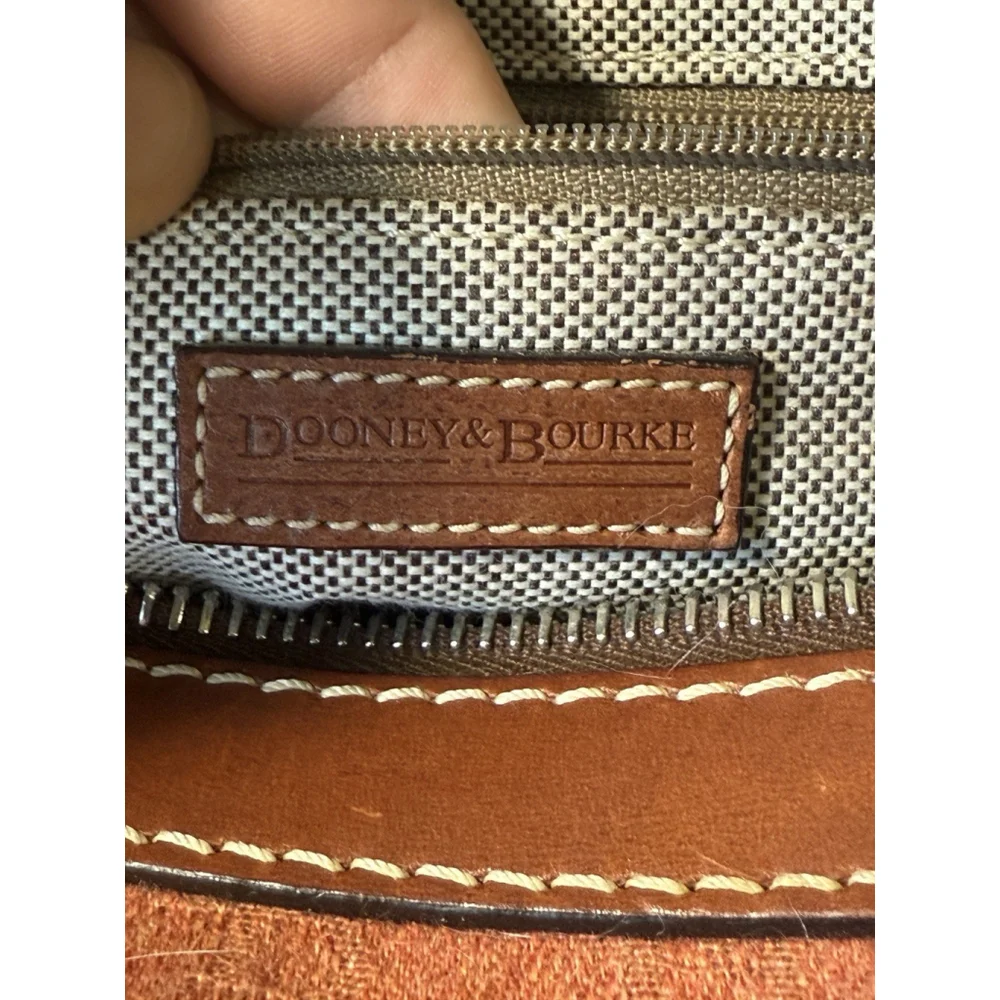 Dooney & Bourke Double Pocket Signature Satchel